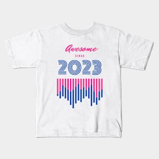 Awesome since 2023 Kids T-Shirt